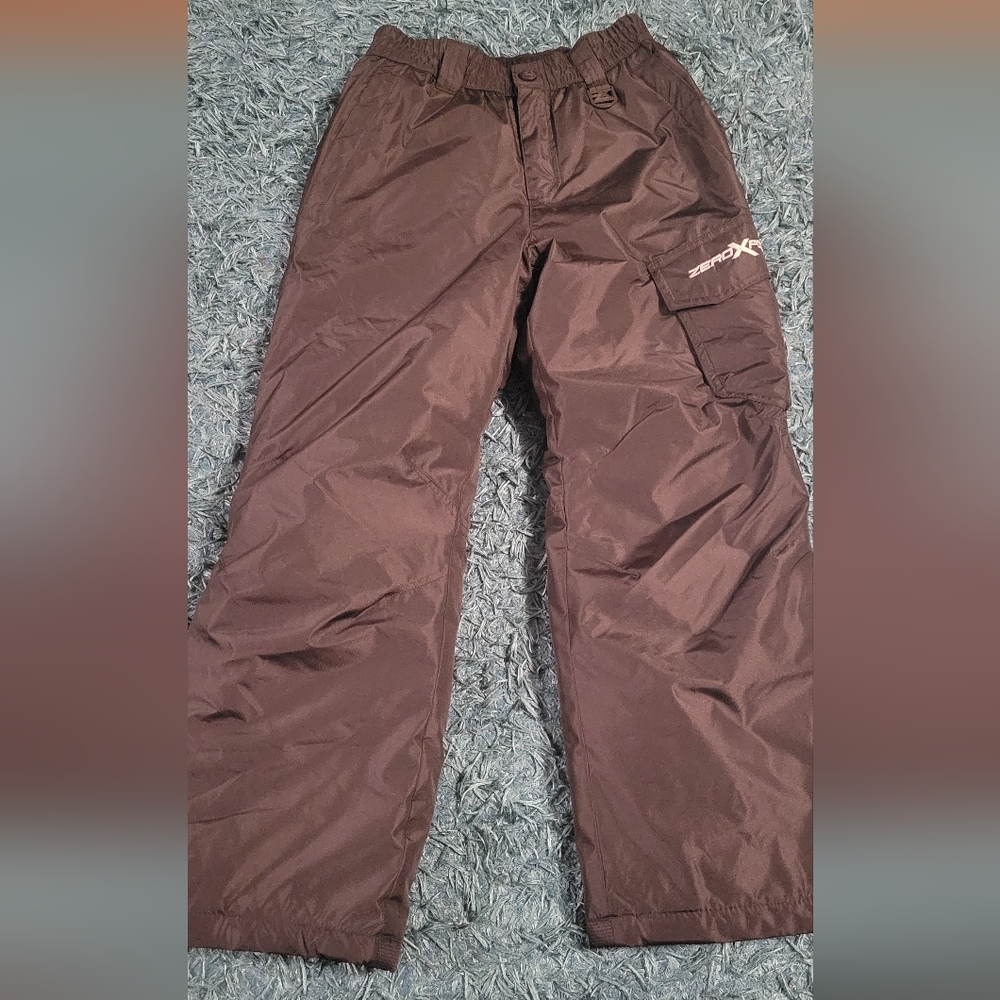ZeroXposur Black Kids Snow Pants Size Large 10-12